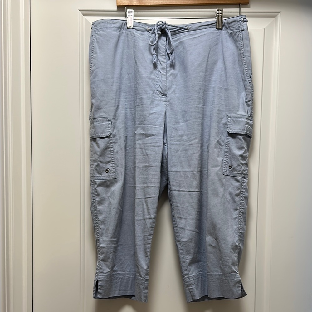 [3/$15] Charter Club Petite Light Blue Capris